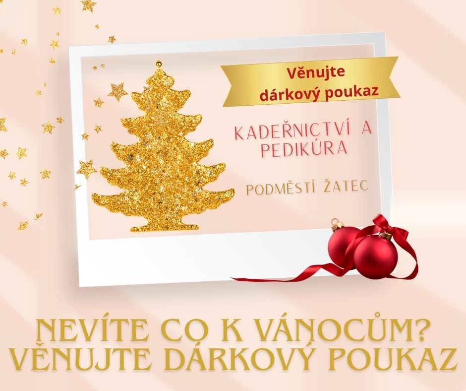 Proč je dárkový poukaz na pedikúru ideální vánoční dárek … zvlášť když bydlíš v Žatci
